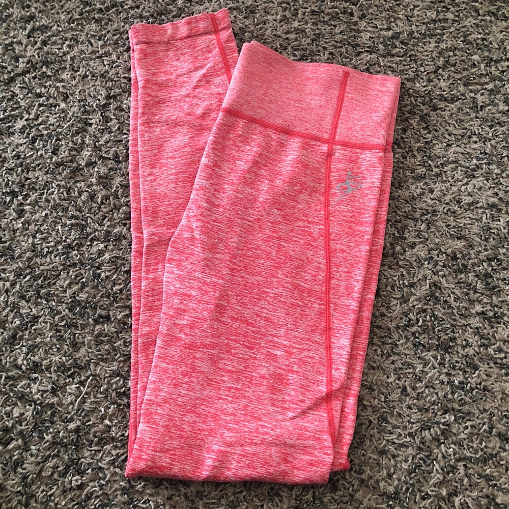 Pink High Waisted Leggings